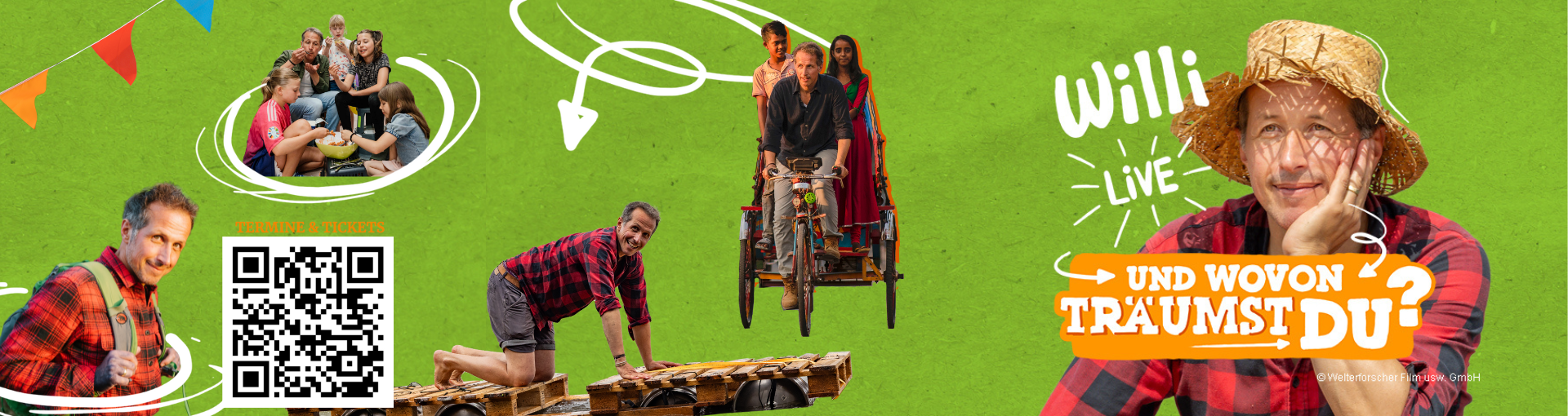 Willi Weitzels live-Tour: UND WOVON TRÄUMST DU?