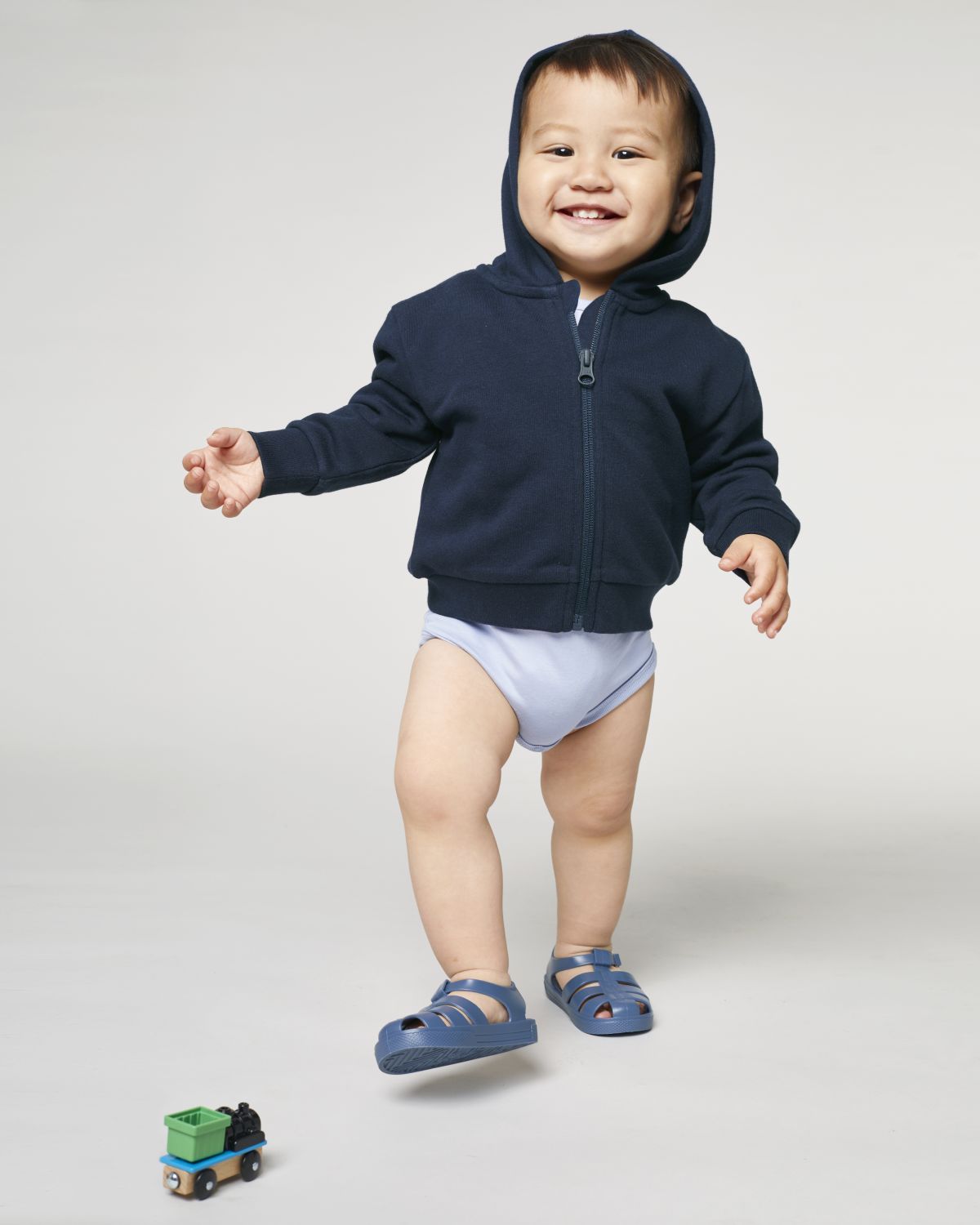 BIO BABY-ZIP-THRU-HOODIE-SWEATSHIRT, KIDS/BABY