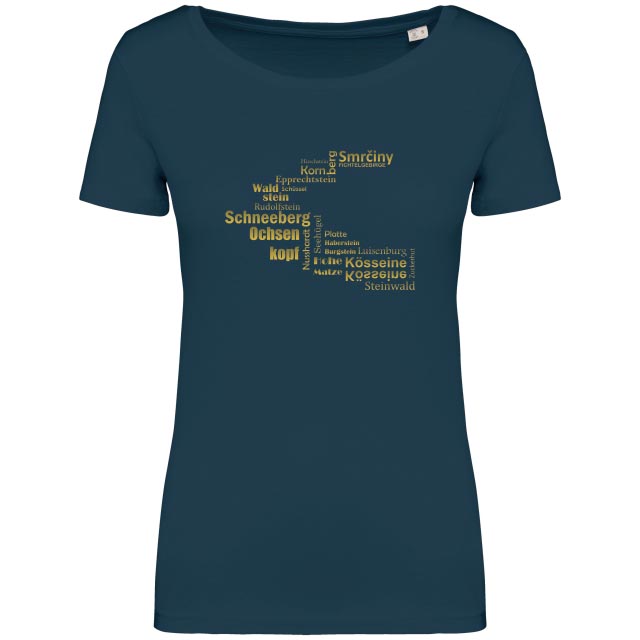 “Hufeisen – Fichtelsachen” – ICONIC BIO T-Shirt Damen