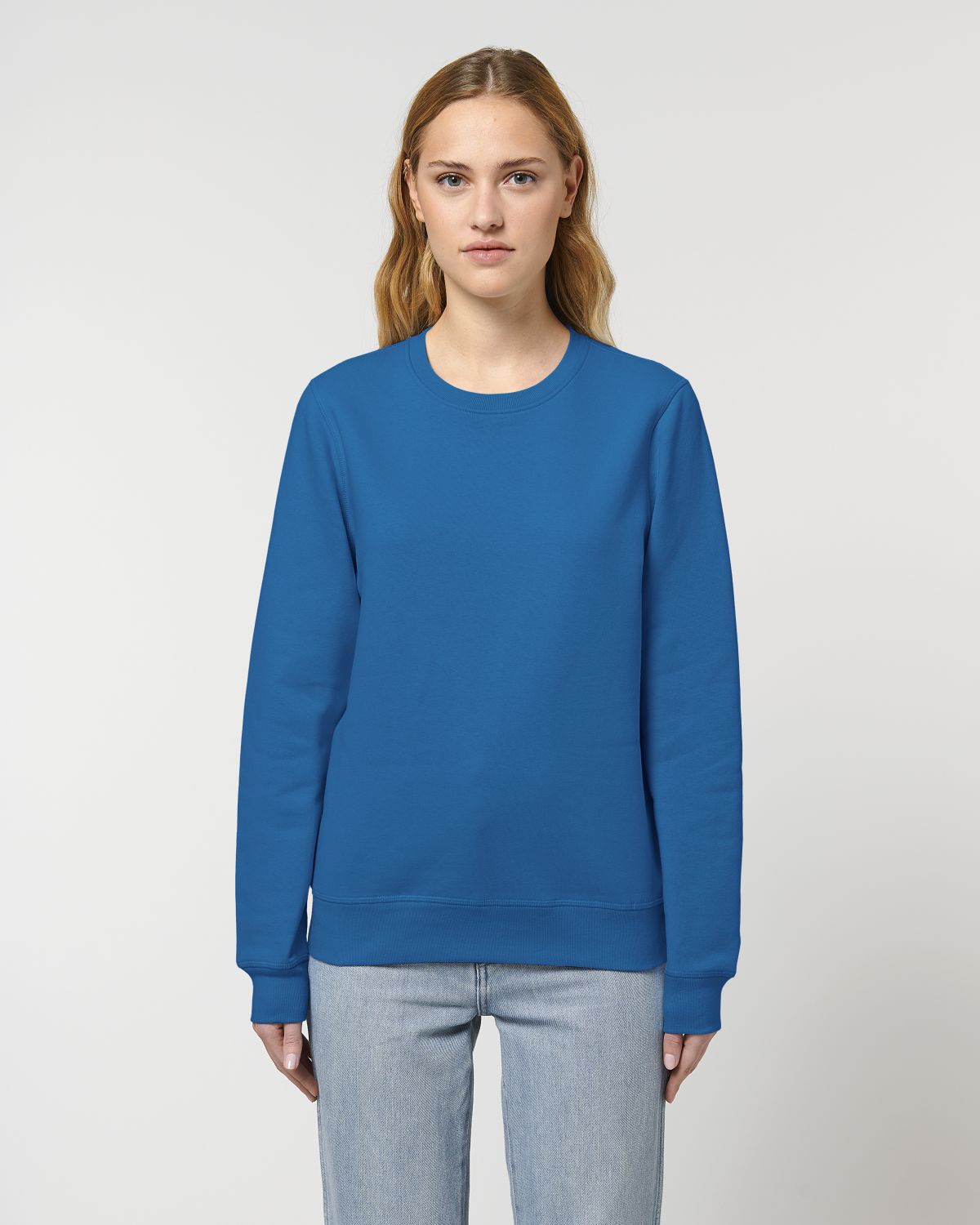 BASIC BIO SWEATSHIRT MIT RUNDHALSAUSSCHNITT, UNISEX