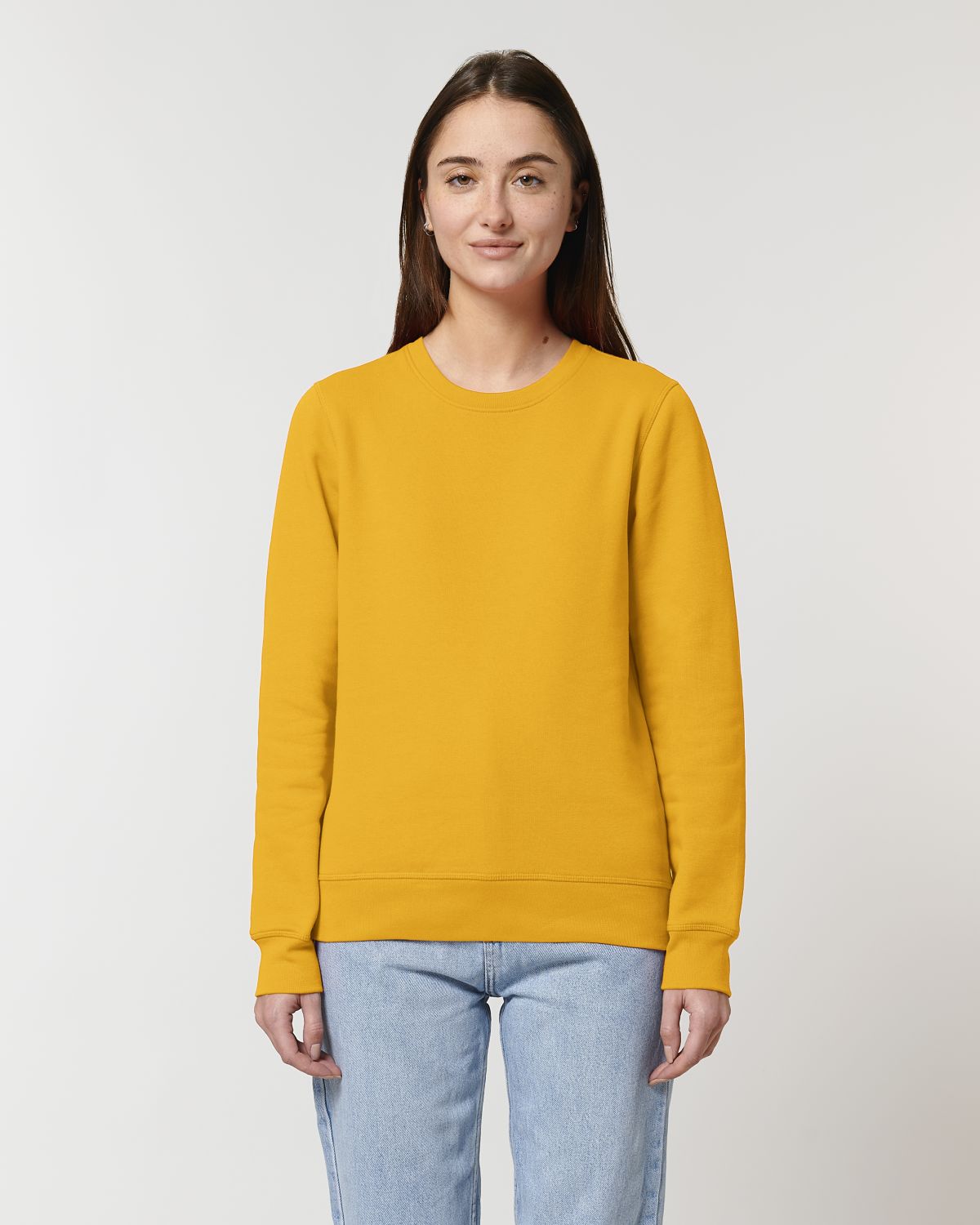 BASIC BIO SWEATSHIRT MIT RUNDHALSAUSSCHNITT, UNISEX