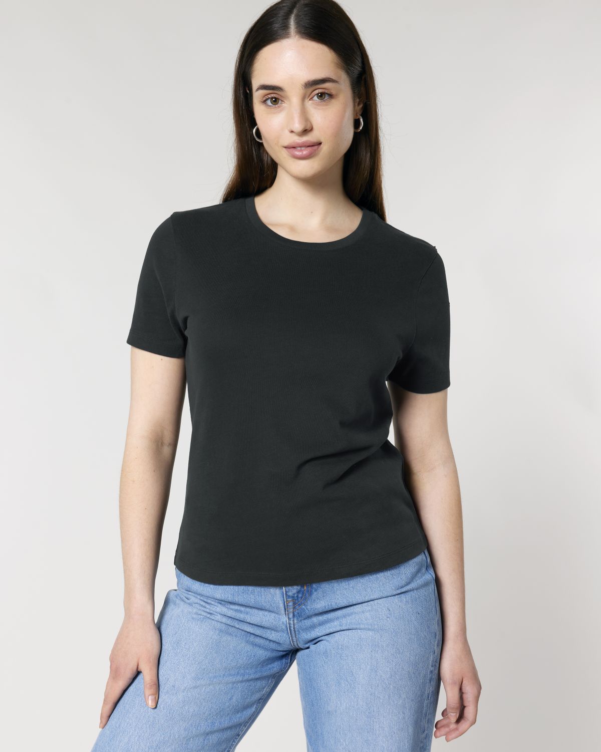 BIO FITTED-T-SHIRT, LADIES