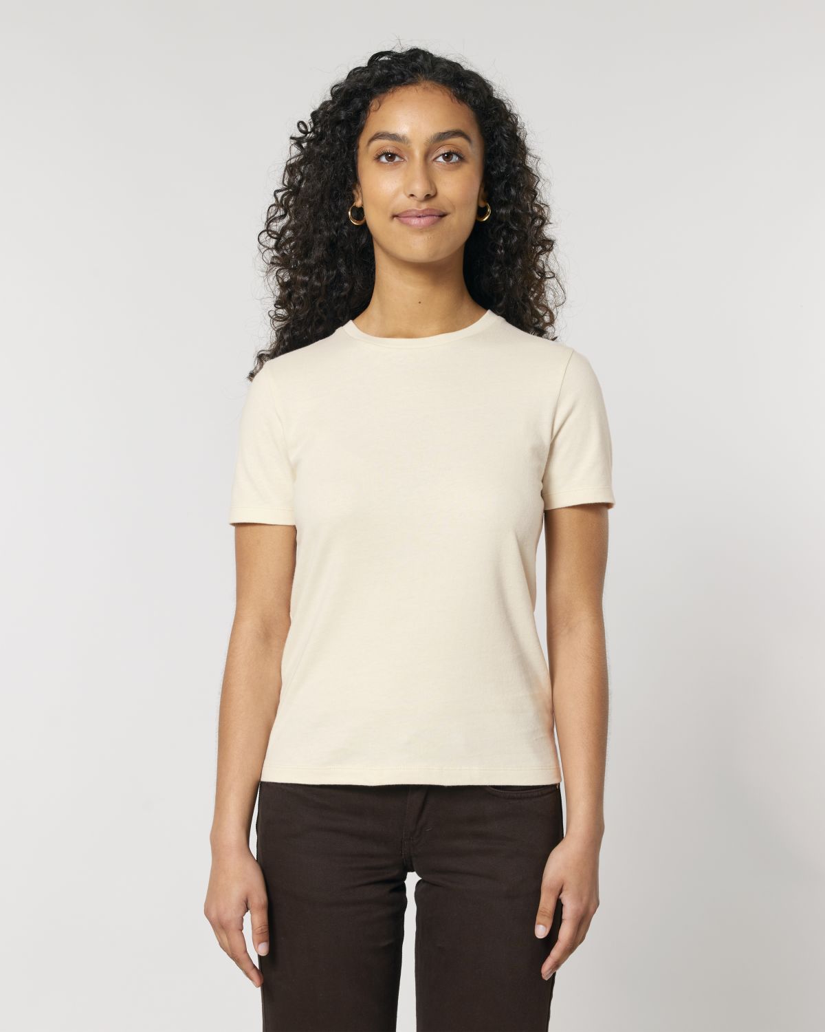 BIO FITTED-T-SHIRT, LADIES