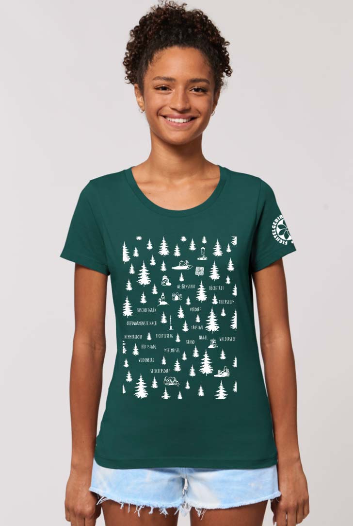 FGV-Gipfelshirt - ICONIC BIO T-Shirt Damen | shirteria by hofmann druck | T-Shirts