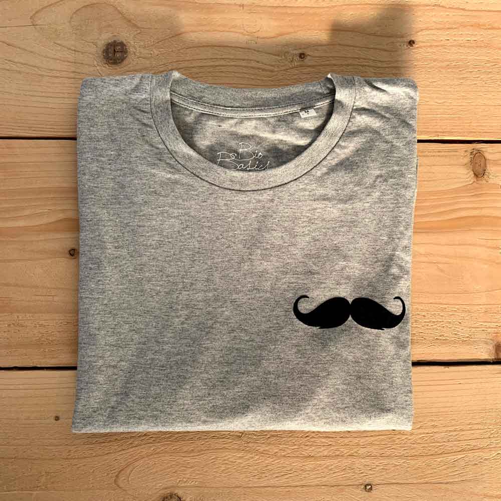 Movember Shirt, unisex, Bio-Baumwolle