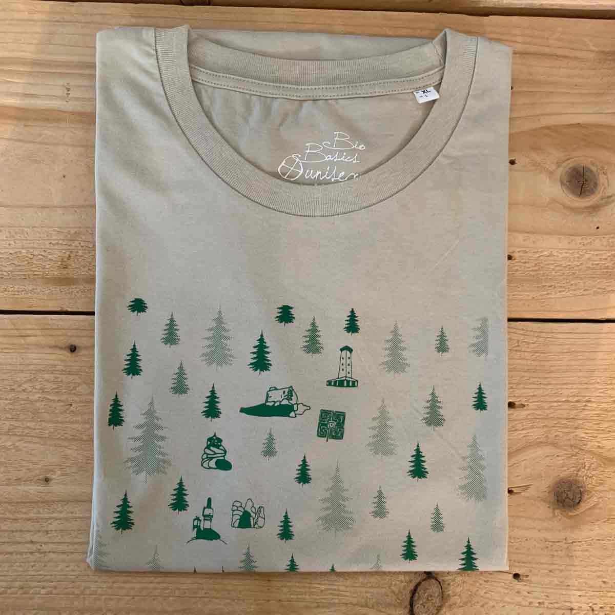 Gipfelshirt – T-Shirt Fichtelshirt\