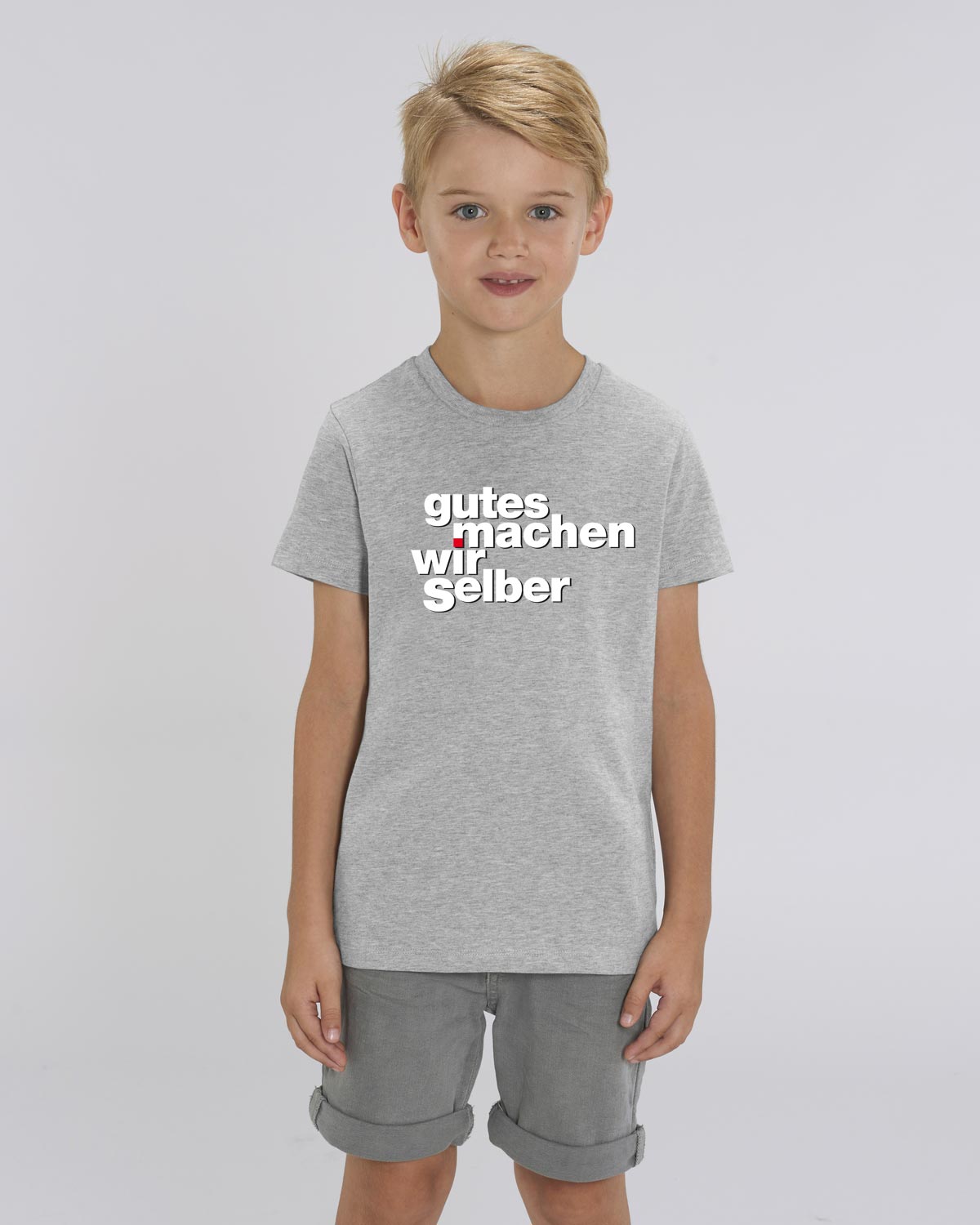 ICONIC BIO T-Shirt "SELBer machen", kids