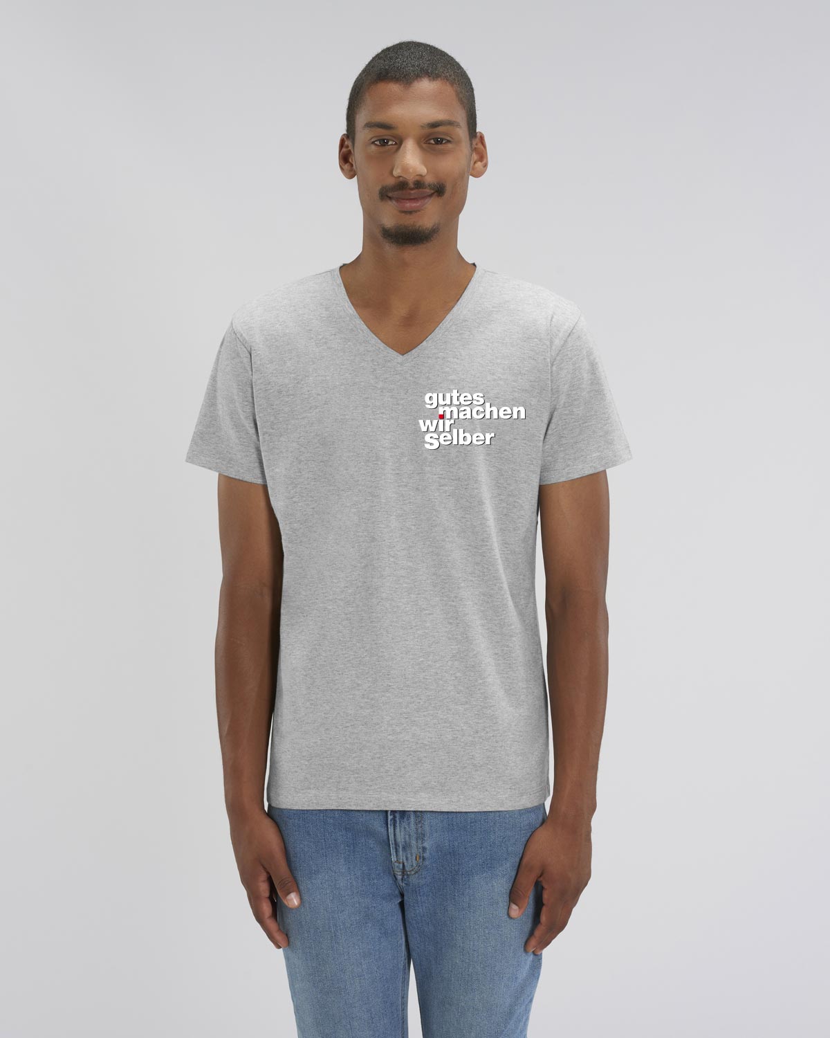 BIO T-Shirt V-Ausschnitt 